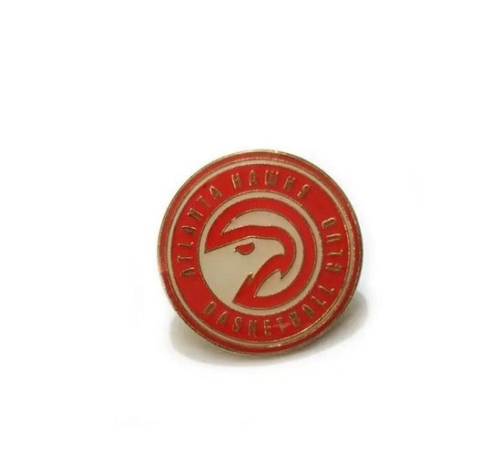 Atlanta Hawks NBA Team logo Lapel Pin for Hats Shirts Vests or Gifts