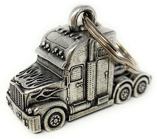 SEMI TRUCK BIKER BELL MOTORCYCLE ACCESSORY OR KEYCHAIN DRIVE AWAY GREMLINS