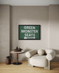 TIN SIGN Green Monster Seats Sign - Red Sox Baseball Team - Field Score Homerun